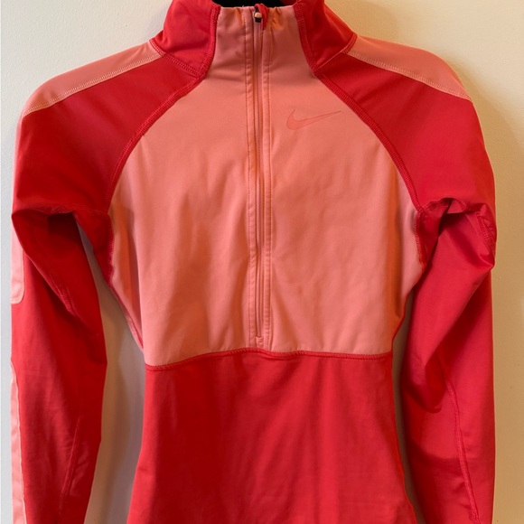 Nike Pro Bright Red Pullover - Picture 1 of 6